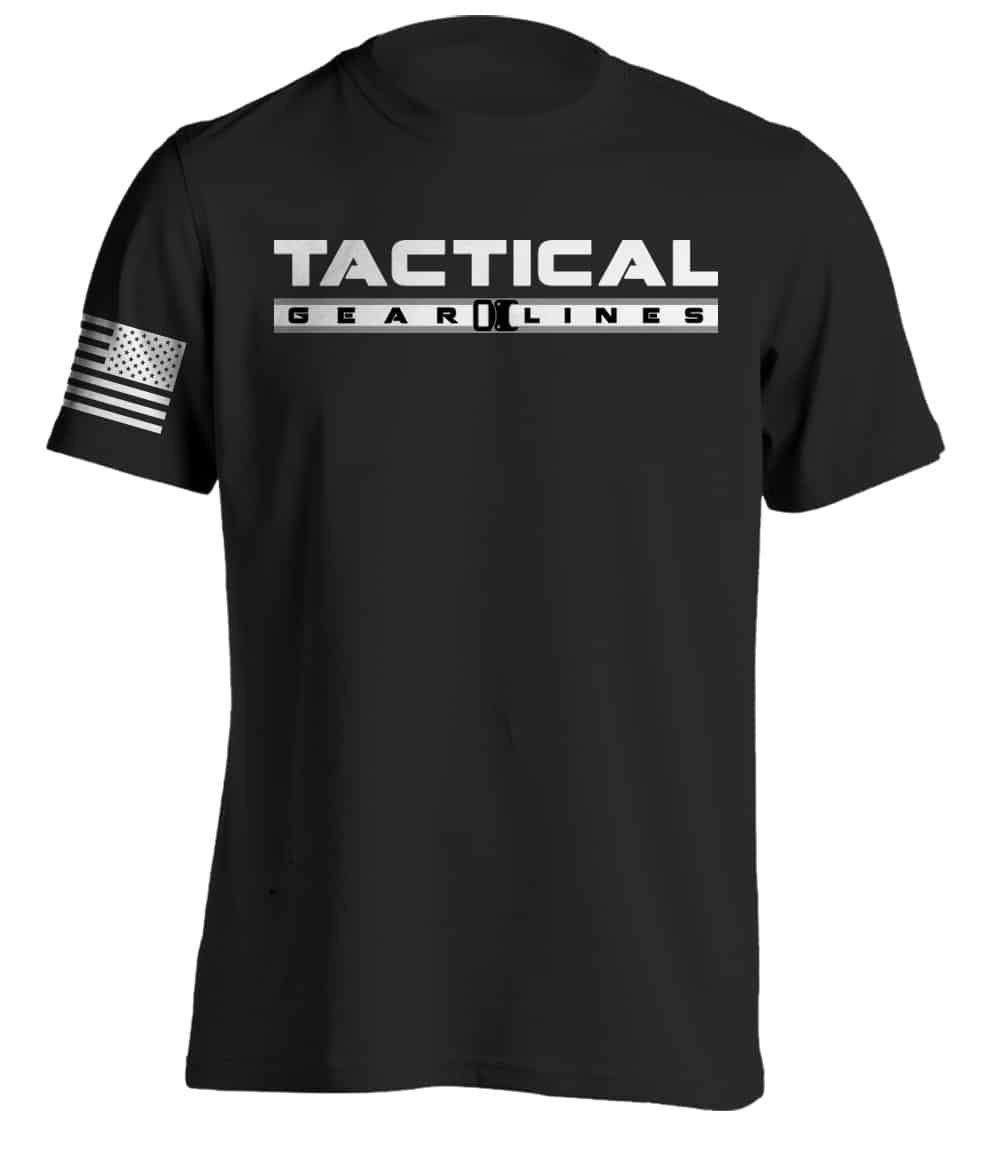 TGL Front Black Tactical Gear Lines