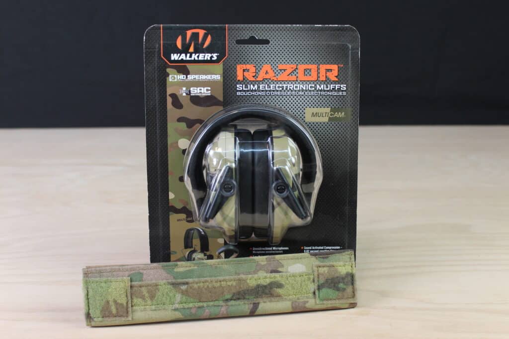 Multicam Walker Electronic Ear Protection With Ear Protection Cover ...